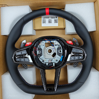 Avec bouton M1 M2 RED Top Stripe LCI Volant pour BMW X5 G05 X6 G06 G20 G22 G30 M2 G87 M3 G80 M4 G82 G42 M5 F90 F97 M340i