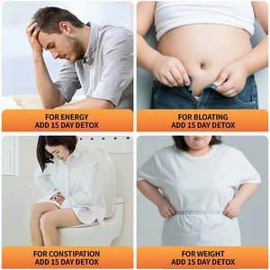 Produits de perte de poids naturels à base de plantes pilules amincissantes nettoyantes en 7 jours tablette complément alimentaire pour adultes - Product Image 5