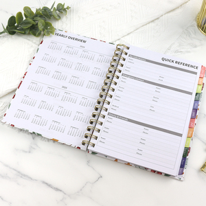 Mẫu miễn phí tùy chỉnh A5 A4 B5 hàng tuần hàng tháng kế hoạch tổ chức xoắn ốc Tạp Chí máy tính xách tay tùy chỉnh in ấn - Product Image 3