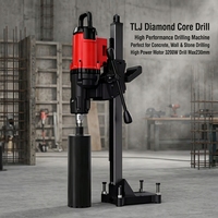 Machine de forage à noyau diamanté industrielle TLJ 3300W 230mm, équipement de forage de béton robuste