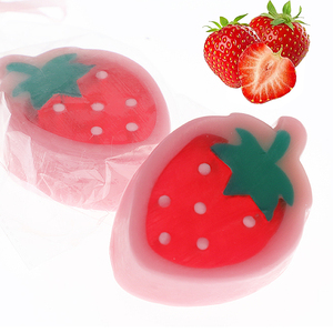 Offre Spéciale naturel fait main fabricant parfum peau <span class=keywords><strong>bain</strong></span> bbubble bulle blanchissant organique en forme <span class=keywords><strong>de</strong></span> fruit fraise <span class=keywords><strong>savon</strong></span> - Product Image 5