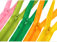 OCO 3 #   Fermetures éclair en nylon à verrouillage automatique, extrémité fermée, couleurs Pantone personnalisées, vente en gros de fermetures éclair pour pantalons, sacs, vêtements, couture
