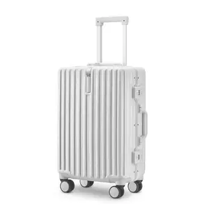 थोक कस्टम निविड़ अंधकार 20/22/24/26/28 इंच Koffer सामान सेट Carryon यात्रा बैग सूटकेस पुरुषों और महिलाओं के लिए
