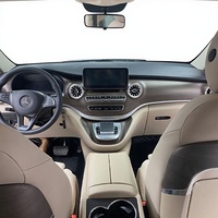 Kits Interiores para el Tablero de Mercedes Benz Vito Metris Clase V, Acabados en Cuero Modificados, Diseño Ejecutivo/Lujo, Consola Central