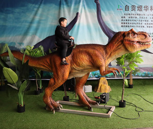 Реалистичный аниматронный динозавр-каталка в натуральную величину: Тираннозавр для взрослых - Product Image 4