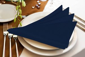 Khăn Trải Bàn Bằng Vải Polyester Trang Trí Tiệc Cưới Nhà Hàng Màu Xanh Bụi Bặm - Product Image 5