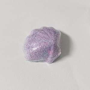 Bolas de sal de baño de concha de vieira de burbujas naturales orgánicas hechas a mano, bombas de regalo románticas personalizadas, esencia de hierbas de forma especial - Product Image 1