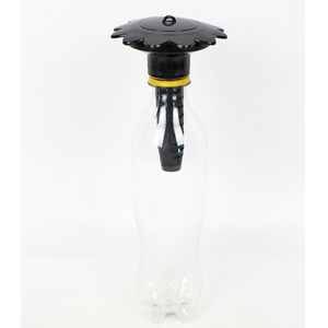 Trappola per mosche, vespe <span class=keywords><strong>e</strong></span> calabroni da appendere all'esterno, in materiale PP ecologico, colore nero, Stylegarden - Product Image 2