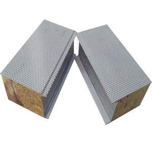 Panneaux sandwich perforés en laine de roche/insonorisants/acoustiques en laine minérale pour salle de studio d'enregistrement - Product Image 3