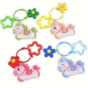 Customized Acrylic New Year <b>Keychain</b>, Cartoonish and Cute Schoolbag Pendant, Cartoonish and Animated Peripheral Ornaments - Product Image 1