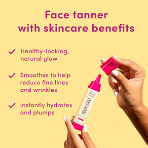 Gouttes bronzantes <span class=keywords><strong>visage</strong></span> au coco teinte foncée <span class=keywords><strong>sans</strong></span> <span class=keywords><strong>alcool</strong></span> anti-rides hydratantes auto-bronzantes pour usage intérieur sous marque privée - Product Image 3