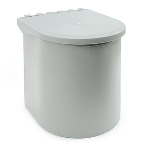 Ring waste <b>bin</b>. <b>Automatic</b> lid. For cabinet. - Product Image 1