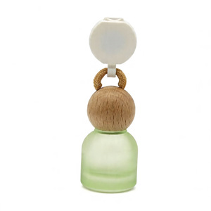 Frosted Glass Aromatherapy <b>Bottle</b> 10ml With Rope <b>Car</b> Interior Decoration Rearview Mirror Hanging <b>Diffuser</b> - Product Image 3