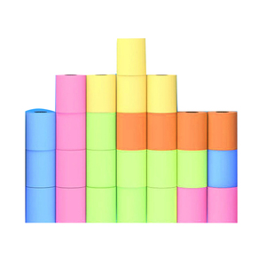 <span class=keywords><strong>WC</strong></span> personalizzato bagno goffrato 3 strati di pasta di legno vergine a più colori rotolo di carta igienica Standard - Product Image 3