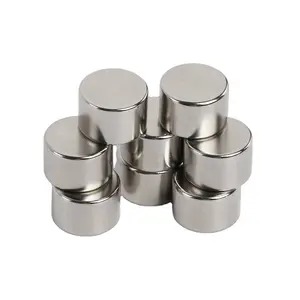 China Supplier Permanet Magnet N52 nickel-coating neodymium disc On off magnet