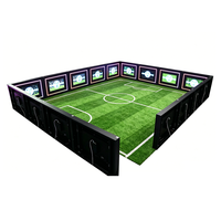 Simulador de Fútbol Fast Feet Soccer Surge, Juego Interactivo de Fútbol Circle Challenge, Máquina de Entrenamiento de Reacción de Fútbol