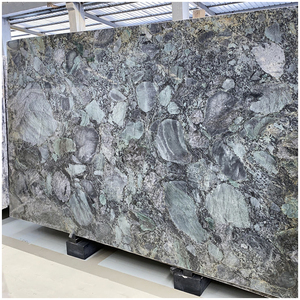 Losas de Cuarcita Verde Esmeralda <span class=keywords><strong>Palladium</strong></span> Smeraldo Brasileña Exótica, Pulidas, con Retroiluminación LED para Encimeras de Cocina y Sala de Estar - Product Image 6