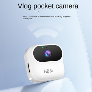 Caméra Vlog 4K pour YouTube, caméscope <span class=keywords><strong>de</strong></span> <span class=keywords><strong>poche</strong></span> <span class=keywords><strong>WiFi</strong></span> magnétique personnalisable - Product Image 1