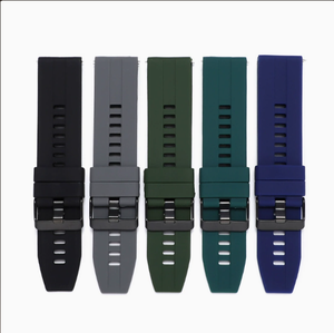 Vente directe d'usine. Bracelets de montre en silicone de haute qualité, couleur unie, compatibles avec les montres GT2, <span class=keywords><strong>GT3</strong></span>, <span class=keywords><strong>Honor</strong></span> 2 et EPro. - Product Image 5