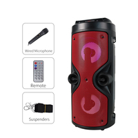 Altavoz BT inalámbrico para exteriores de alta calidad ZQS4209, soporte de sonido LED RGB, OEM, 2 uds.