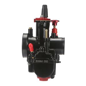 <span class=keywords><strong>Carburador</strong></span> de Alto Rendimiento para Motocicleta de Carreras Koso Honda Yamaha, Negro y Rojo, <span class=keywords><strong>2T</strong></span> 4T 50-250CC PWK 24 26 28 30 32 34mm para ATV UTV - Product Image 4
