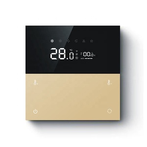 Termostato inteligente para el hogar, sistema controlador de temperatura de aire acondicionado <span class=keywords><strong>Wifi</strong></span>, funciona con Alexa, Google Home, aplicación Tuya, interruptor de termostato - Product Image 3