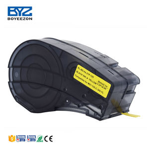 Boyeezon Label Tape M21-125-C-342-YL <span class=keywords><strong>recharge</strong></span> compatible <span class=keywords><strong>Brady</strong></span> pour imprimante Bmp21 M210 - Product Image 2