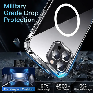 Tpu + pc Aity <span class=keywords><strong>giallo</strong></span> antiurto trasparente con copertura completa magnetica custodia per telefono per <span class=keywords><strong>Iphone</strong></span> <span class=keywords><strong>11</strong></span> 12 13 14 15 16 16e Pro Max Plus - Product Image 6