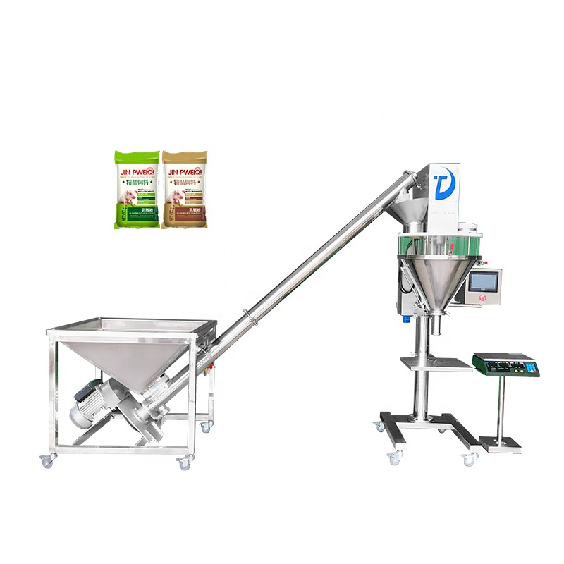 Полуавтоматическое МИКРО ДОЗИРОВАНИЕ/машина для порошкового наполнения/шнековый наполнитель и весомер/винтовой конвейер