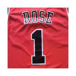 Camiseta de Baloncesto para Hombre <span class=keywords><strong>Scottie</strong></span> Pippen Roja, Talla Grande, de la Mejor Calidad, 100% Poliéster, Bordada, de Secado Rápido y Cosida - Product Image 5