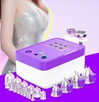 Masseur de poitrine infrarouge 4-en-1 avec vibrations et pression négative, instrument de massage électrique multi-modes pour les seins