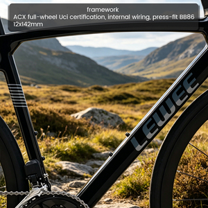 Carbon-Endurance-Rennrad 105 Di2 12-Gang Hydraulische Scheibenbremse LWE-SS7X-700C Carbon-Endurance-Rennrad aus Kohlefaser mit Shimano - Product Image 5
