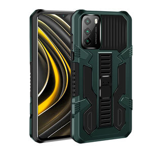 <span class=keywords><strong>Coque</strong></span> de téléphone à double couche, support antidérapant antichute, étui résistant aux chocs, PC + armure en TPU <span class=keywords><strong>pour</strong></span> Xiaomi 11lite POCO X3 <span class=keywords><strong>NFC</strong></span> - Product Image 4