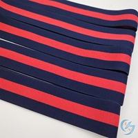 Bande élastique jacquard personnalisée JIELONG avec logo, largeur 5 cm, en Spandex/Nylon, épaisseur 1-4 mm pour vêtements, sous-vêtements, pantalons - Écologique