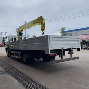 รถเครนติดรถบรรทุกขนาดเล็ก Dongfeng 5T ขับเคลื่อน 4x2 พร้อมเครนบูมตรงแบบยืดหดได้ประสิทธิภาพสูง - Product Image 6