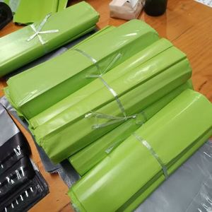 In Logo tùy chỉnh tái chế không thấm nước đào hồng polymailer nhanh gửi thư túi phân hủy sinh học bao bì vận chuyển túi poly - Product Image 2