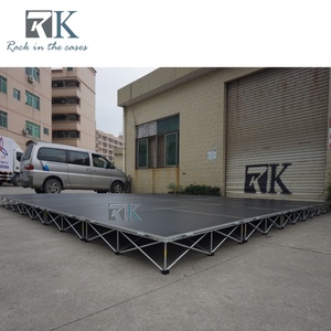 Adjustable Removable Moving Aluminum Folding Rectangle Portable Event Modular Assembling <b>Stage</b> <b>Platform</b> <b>Stage</b> - Product Image 4