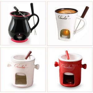 Nouvelle Tasse à Fondue au Chocolat Créative OEM ODM en Céramique, Outil pour Fondre le Fromage, Pot à Fondue pour la Maison et la Cuisine - Product Image 2