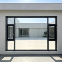 Fenêtre à battant de remplacement Deioux robuste avec finition grain de bois et verre à économie d'énergie pour zones côtières – Prix usine