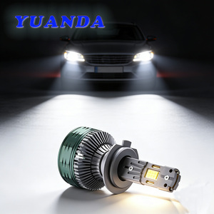 ไฟหน้า LED กำลังสูงพิเศษ 300W 50000LM 6000K แสงสีฟ้า ใช้ได้กับรถยนต์ทั่วไป 12V อุปกรณ์เสริมรถยนต์ Q7 - Product Image 1