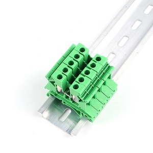 Bảng Lắp Đặt Thông Dụng Màu Xanh Lá Cây Anh 2.5B Lồng Vít Gắn Vào Lồng Vít DIN Rail Khối Thiết Bị Đầu Cuối Điện - Product Image 5