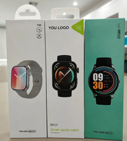 Boîte en papier personnalisable en deux parties pour l'emballage de montres intelligentes, couleur personnalisée et logo imprimé pour la promotion de la marque