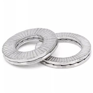 Arandelas de bloqueo de cuña Din 25201 de acero inoxidable de alta calidad <span class=keywords><strong>Comprar</strong></span> arandelas de bloqueo de cuña Arandela autoblocante de doble mariposa - Product Image 1