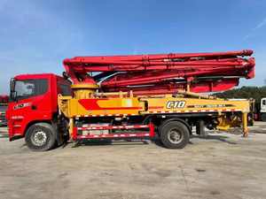 C10 자체 제작 섀시 2019 계량 펌프 콘크리트 펌프 트럭 무역 수평 펌프 드릴링 리그 62m 펌프/제공 중국 - Product Image 3