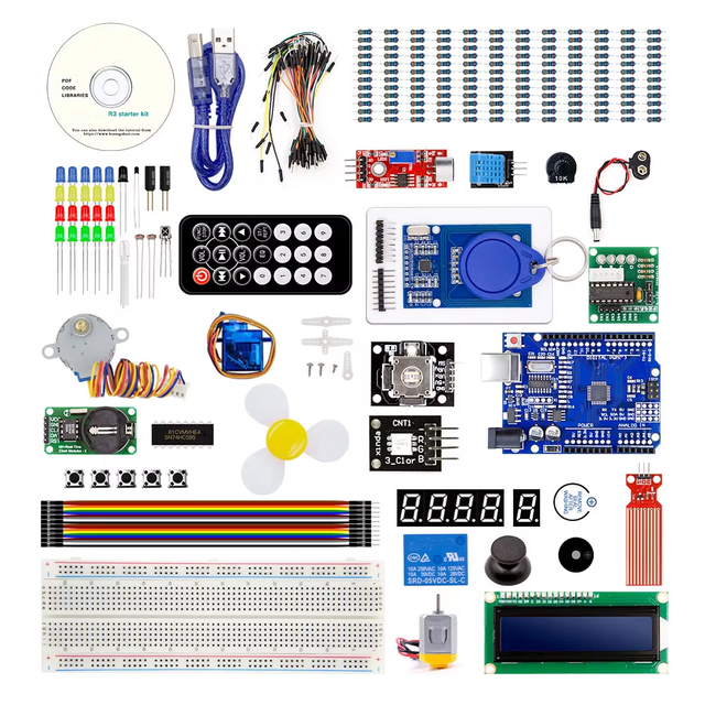 Stem Education Super R3 Kit Set DIY Program 200 Package Electronics Components Kit