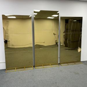 Nuovo Arco Quadrato Dorato per Allestimento Palco Matrimoniale, Supporto in Acciaio Inox, Schermo di Benvenuto per Sfondo - Product Image 2