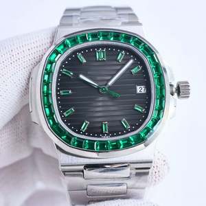 Montre de luxe pour homme, de haute qualité, originale, élégante, simple, en alliage, bracelet en acier crocodile, marque de luxe Pateks - Product Image 4