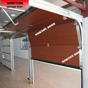 Puerta de garaje <span class=keywords><strong>Porton</strong></span> de arriba seccional automática bastante residencial con puerta de entrada - Product Image 2