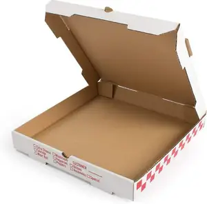 कारखाने की कीमत उच्च गुणवत्ता कस्टम बायोडिग्रेडेबल पिज्जा बॉक्स थोक कार्टन पिज्जा बॉक्स