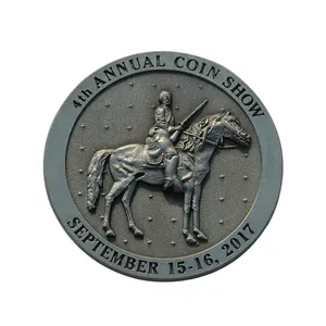 Изготовленная на заказ 2-Дюймовая металлическая латунная сувенирная монета под заказ старинное посеребренное британское украшение Великобритании 3d наградная медаль МОНЕТА
